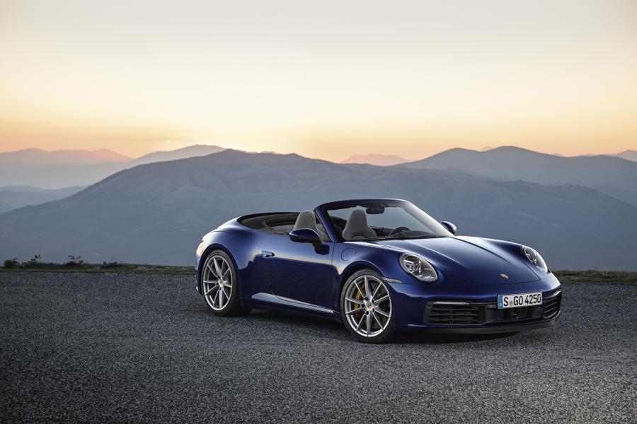  Porsche 911 Carrera 4S Cabriolet (992) 2019 года  (WW) (фото 1 из 41)
